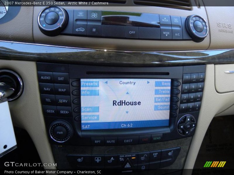 Arctic White / Cashmere 2007 Mercedes-Benz E 350 Sedan
