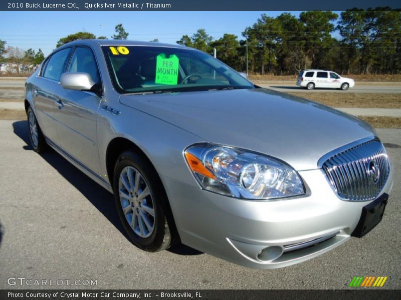 Front 3/4 View of 2010 Lucerne CXL