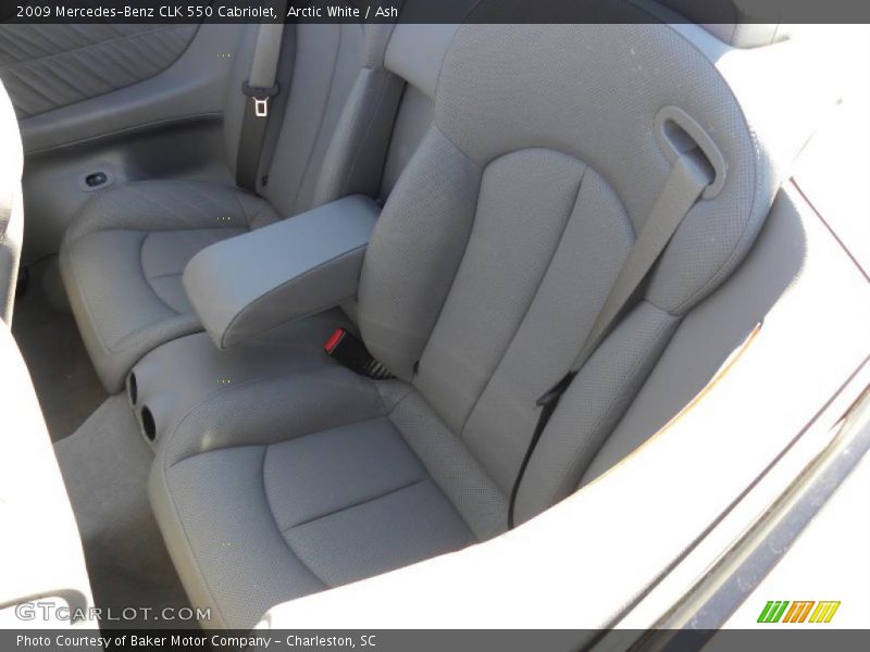 Arctic White / Ash 2009 Mercedes-Benz CLK 550 Cabriolet