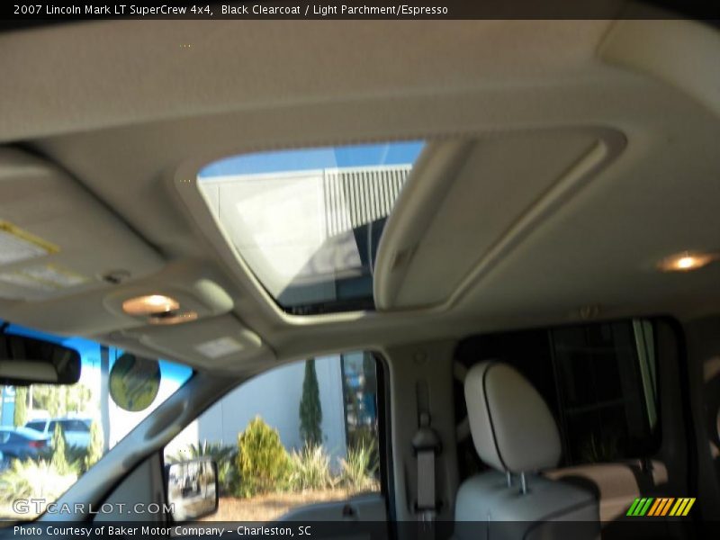 Black Clearcoat / Light Parchment/Espresso 2007 Lincoln Mark LT SuperCrew 4x4