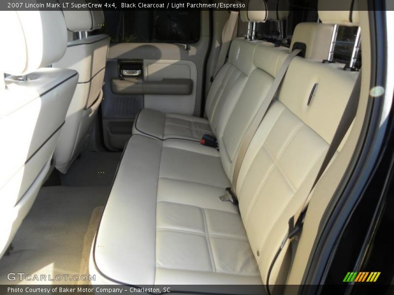 Black Clearcoat / Light Parchment/Espresso 2007 Lincoln Mark LT SuperCrew 4x4