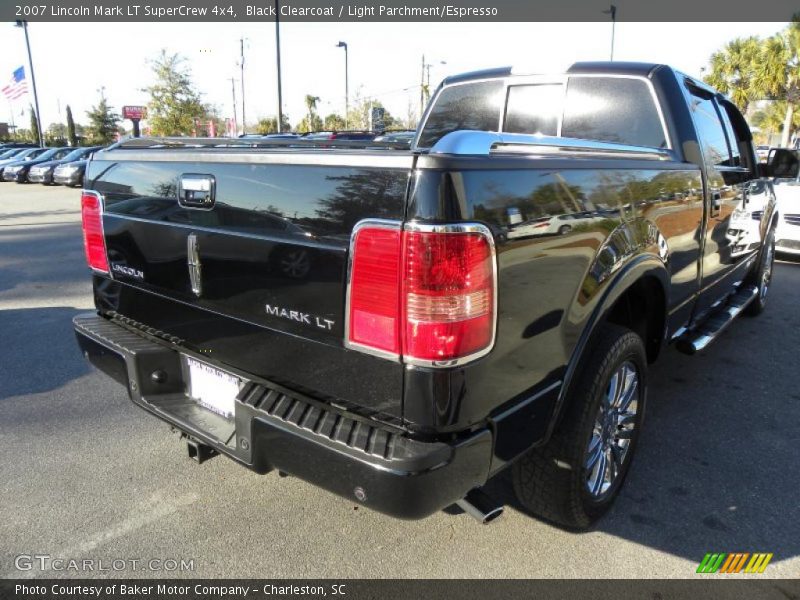 Black Clearcoat / Light Parchment/Espresso 2007 Lincoln Mark LT SuperCrew 4x4