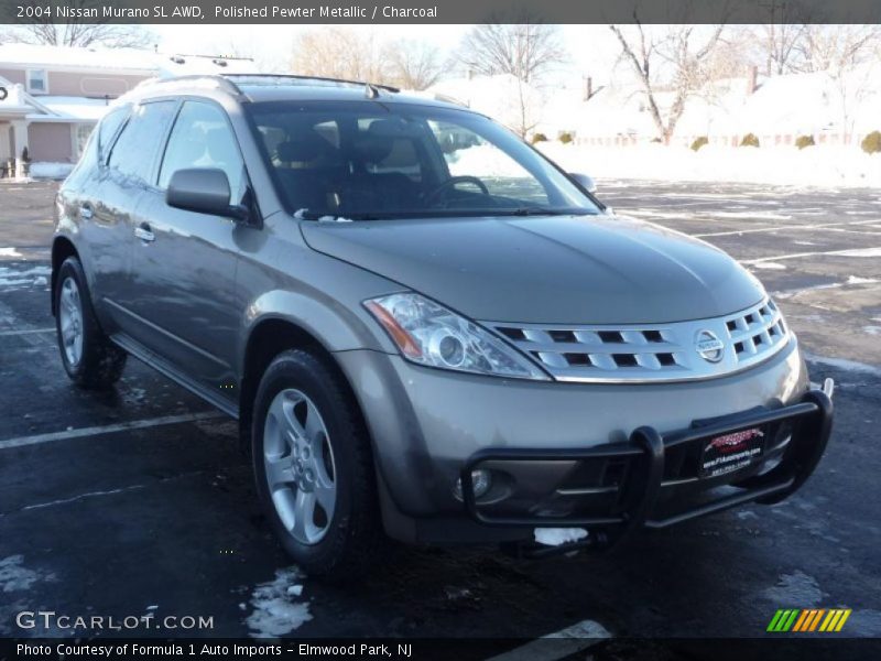 Polished Pewter Metallic / Charcoal 2004 Nissan Murano SL AWD