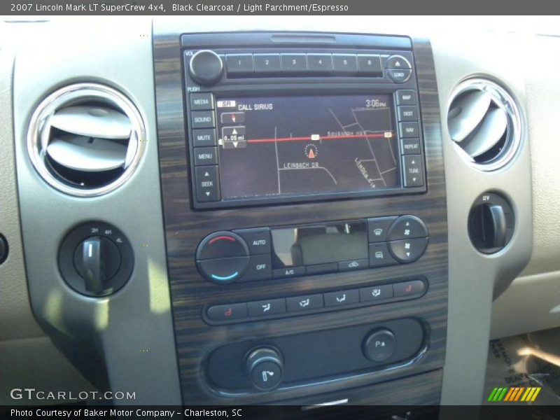 Black Clearcoat / Light Parchment/Espresso 2007 Lincoln Mark LT SuperCrew 4x4