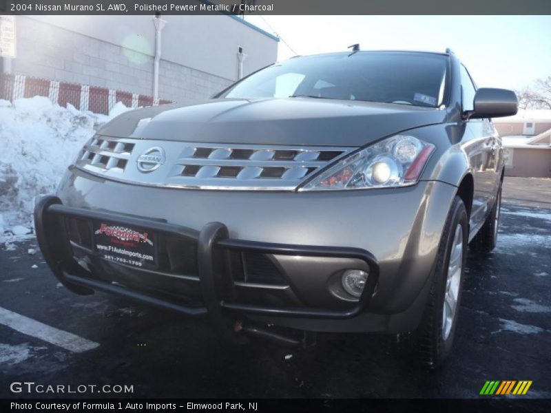 Polished Pewter Metallic / Charcoal 2004 Nissan Murano SL AWD