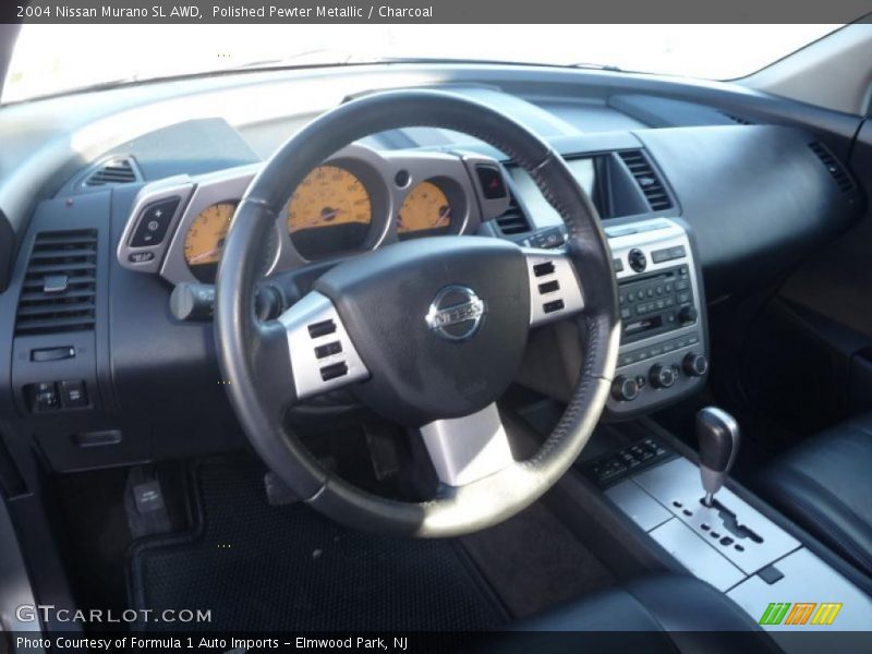 Polished Pewter Metallic / Charcoal 2004 Nissan Murano SL AWD