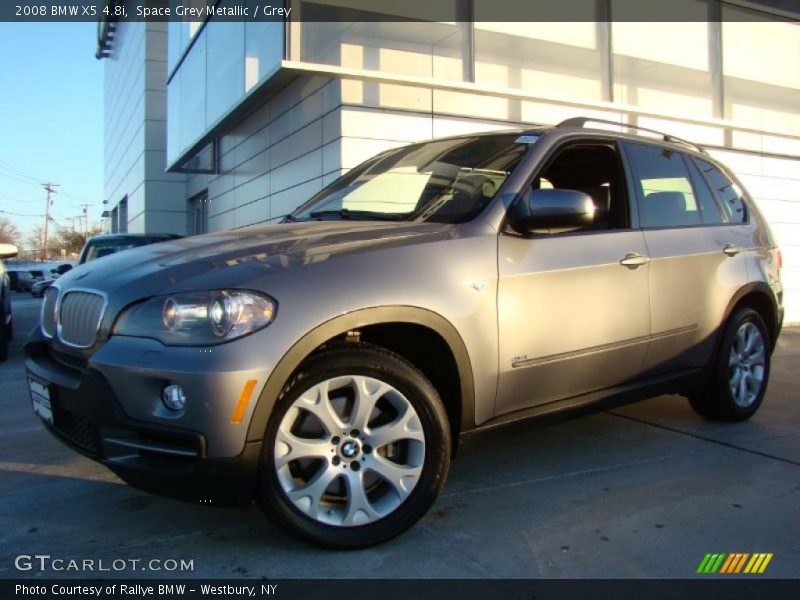 Space Grey Metallic / Grey 2008 BMW X5 4.8i