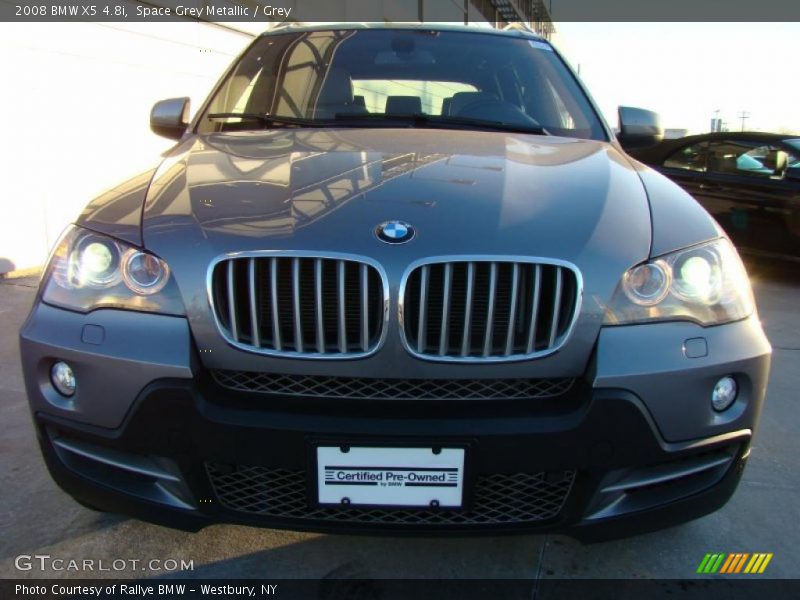Space Grey Metallic / Grey 2008 BMW X5 4.8i