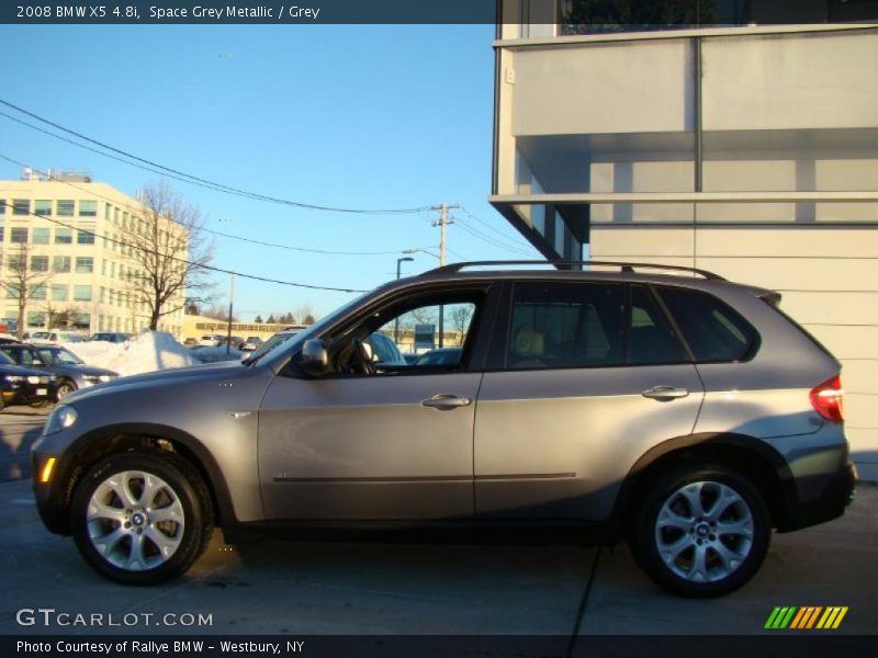 Space Grey Metallic / Grey 2008 BMW X5 4.8i