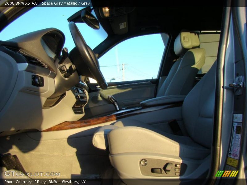 Space Grey Metallic / Grey 2008 BMW X5 4.8i