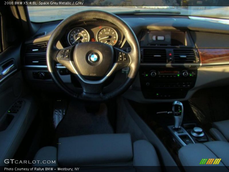 Space Grey Metallic / Grey 2008 BMW X5 4.8i