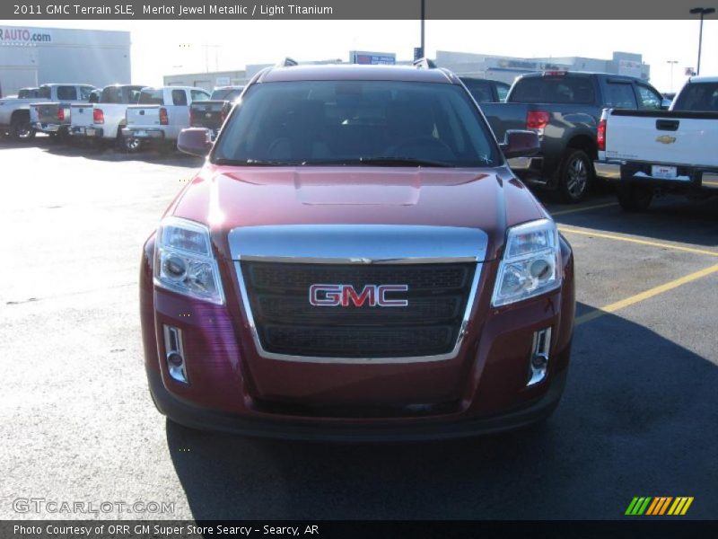 Merlot Jewel Metallic / Light Titanium 2011 GMC Terrain SLE