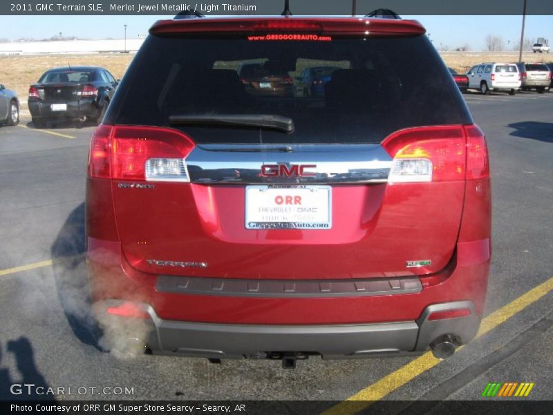 Merlot Jewel Metallic / Light Titanium 2011 GMC Terrain SLE