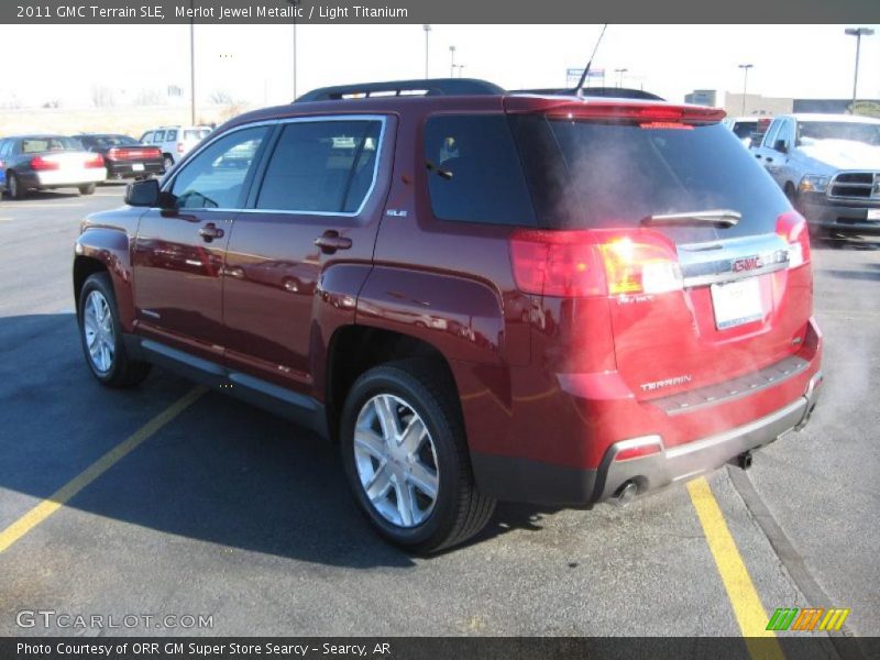 Merlot Jewel Metallic / Light Titanium 2011 GMC Terrain SLE