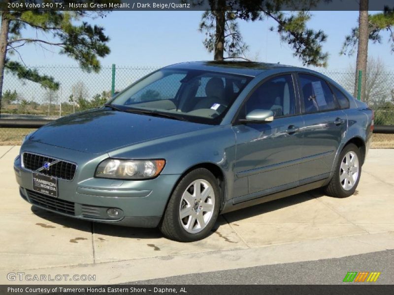  2004 S40 T5 Mistral Green Metallic