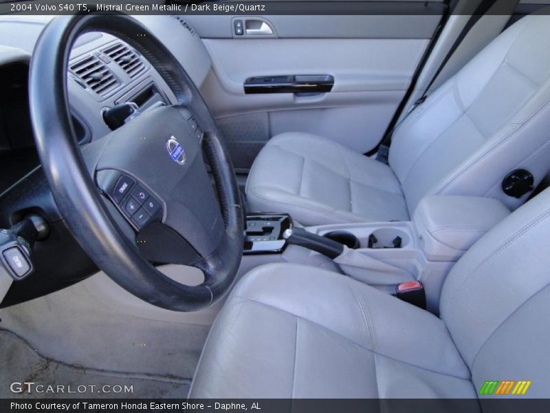  2004 S40 T5 Dark Beige/Quartz Interior