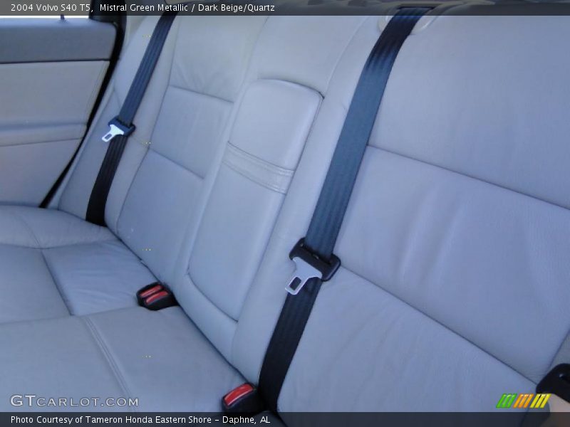 Mistral Green Metallic / Dark Beige/Quartz 2004 Volvo S40 T5