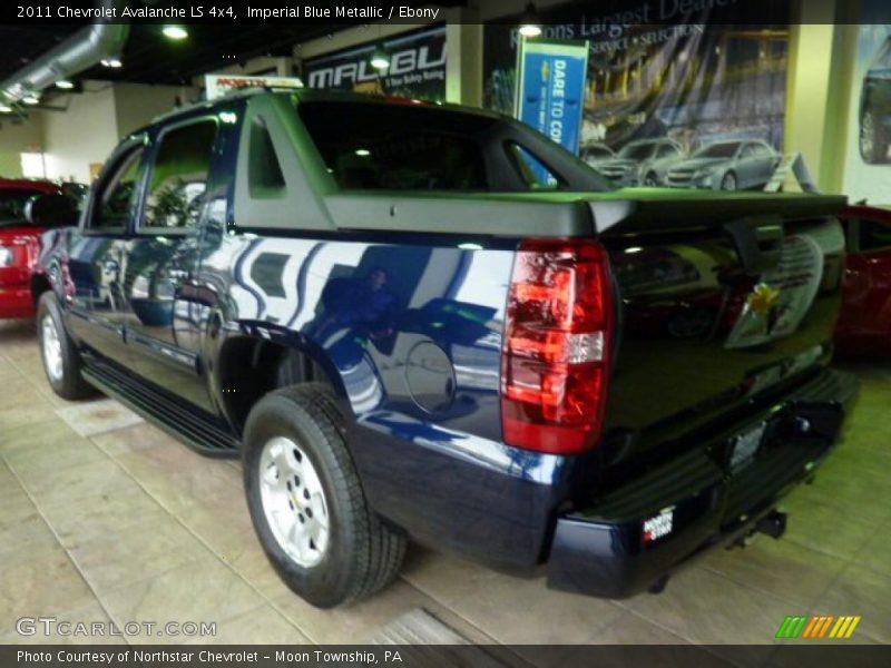 Imperial Blue Metallic / Ebony 2011 Chevrolet Avalanche LS 4x4