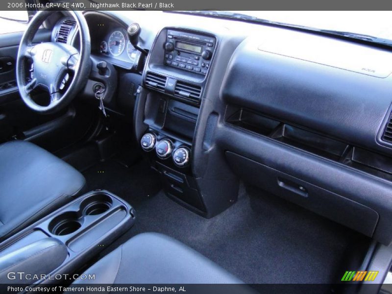 Nighthawk Black Pearl / Black 2006 Honda CR-V SE 4WD