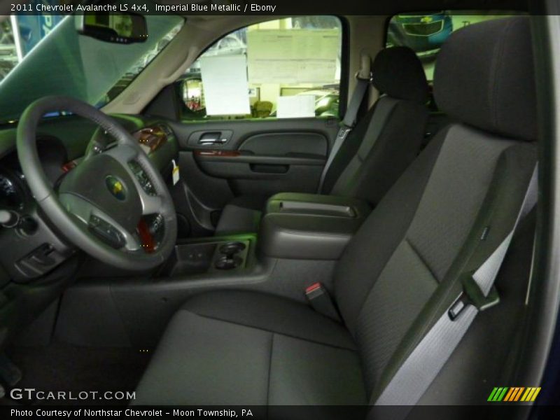 Imperial Blue Metallic / Ebony 2011 Chevrolet Avalanche LS 4x4