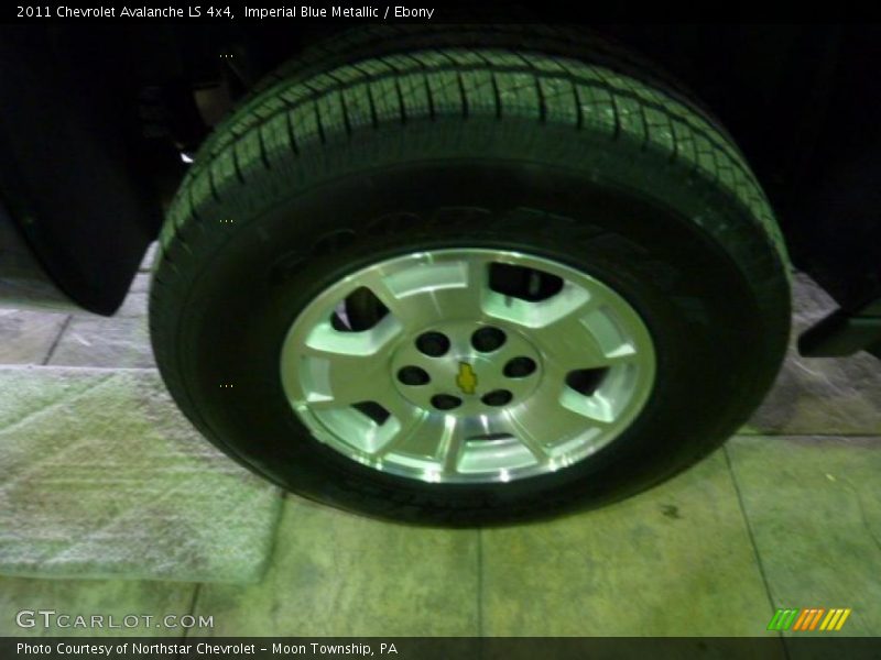 Imperial Blue Metallic / Ebony 2011 Chevrolet Avalanche LS 4x4