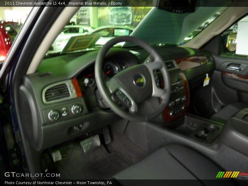 Imperial Blue Metallic / Ebony 2011 Chevrolet Avalanche LS 4x4