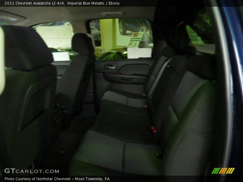 Imperial Blue Metallic / Ebony 2011 Chevrolet Avalanche LS 4x4