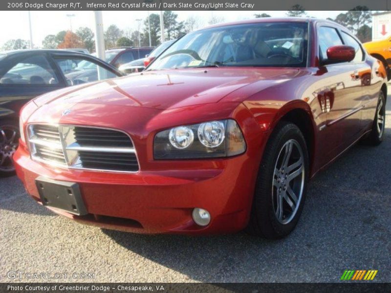 Inferno Red Crystal Pearl / Dark Slate Gray/Light Slate Gray 2006 Dodge Charger R/T