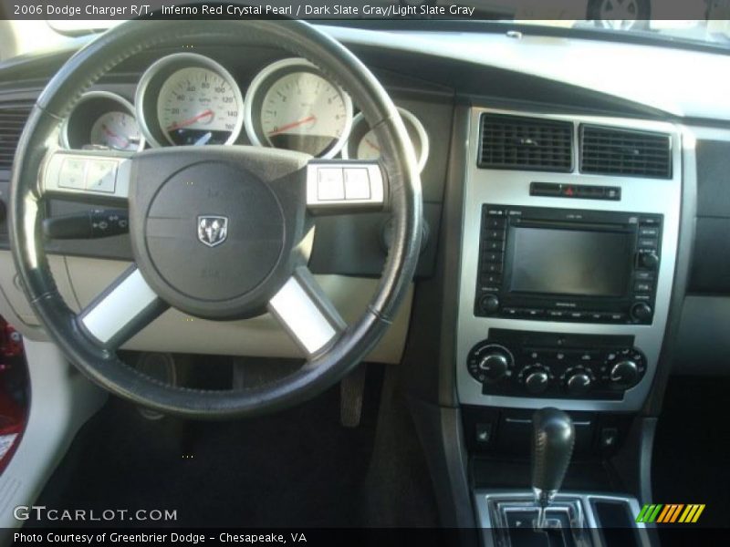 Inferno Red Crystal Pearl / Dark Slate Gray/Light Slate Gray 2006 Dodge Charger R/T