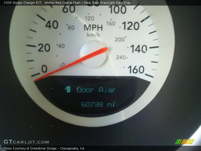 Inferno Red Crystal Pearl / Dark Slate Gray/Light Slate Gray 2006 Dodge Charger R/T
