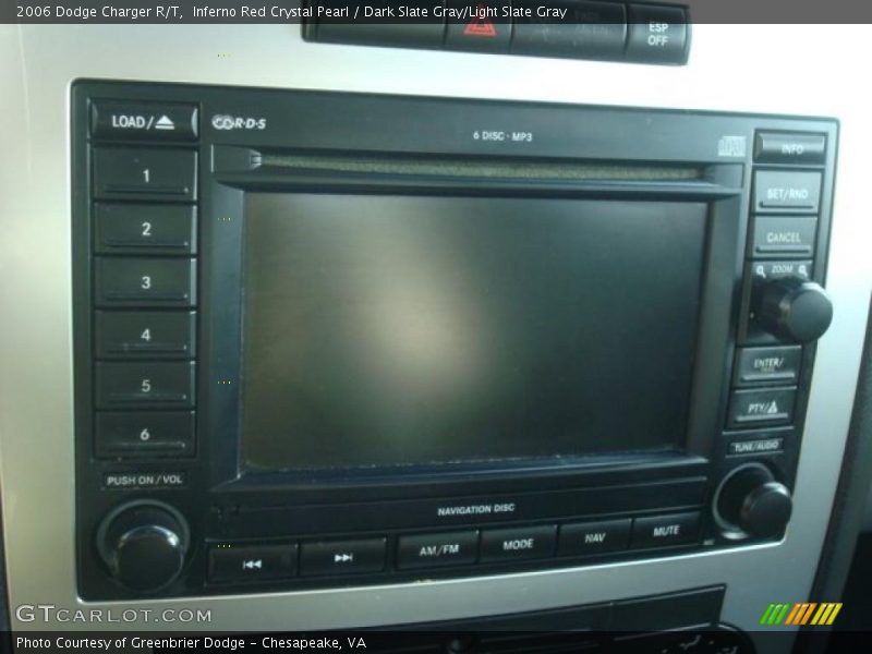 Inferno Red Crystal Pearl / Dark Slate Gray/Light Slate Gray 2006 Dodge Charger R/T