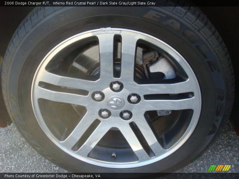 Inferno Red Crystal Pearl / Dark Slate Gray/Light Slate Gray 2006 Dodge Charger R/T