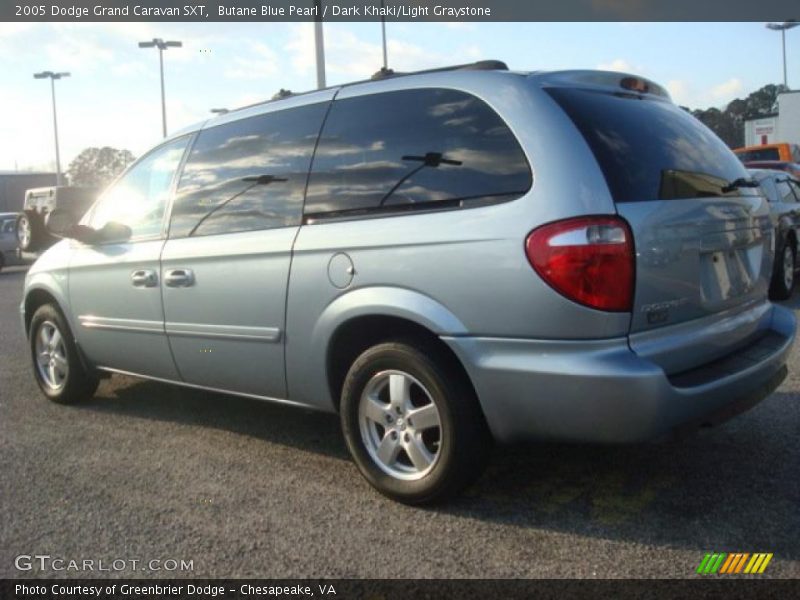 Butane Blue Pearl / Dark Khaki/Light Graystone 2005 Dodge Grand Caravan SXT