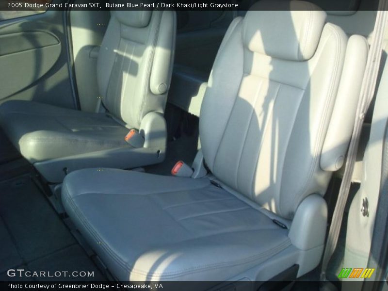 Butane Blue Pearl / Dark Khaki/Light Graystone 2005 Dodge Grand Caravan SXT