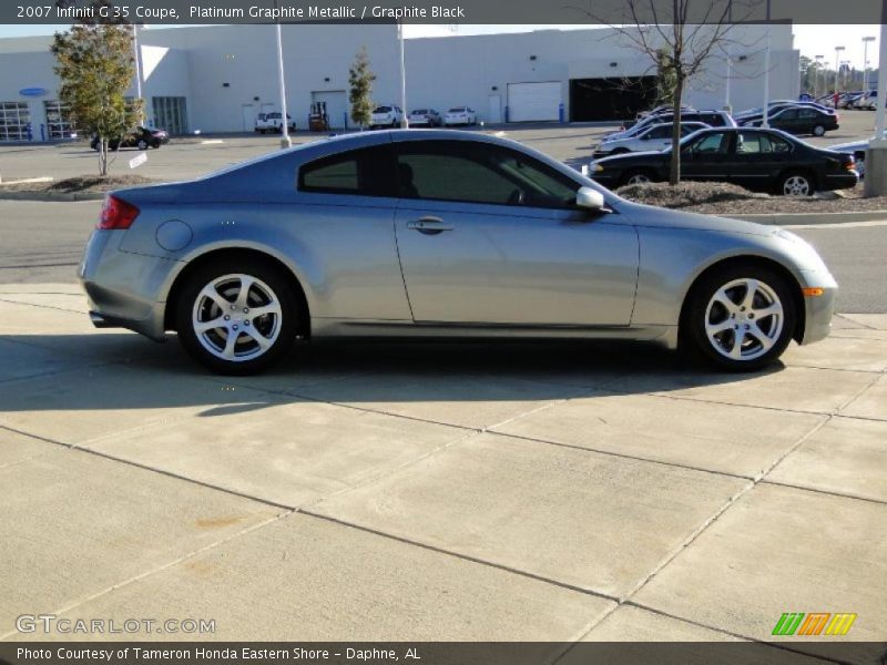 Platinum Graphite Metallic / Graphite Black 2007 Infiniti G 35 Coupe
