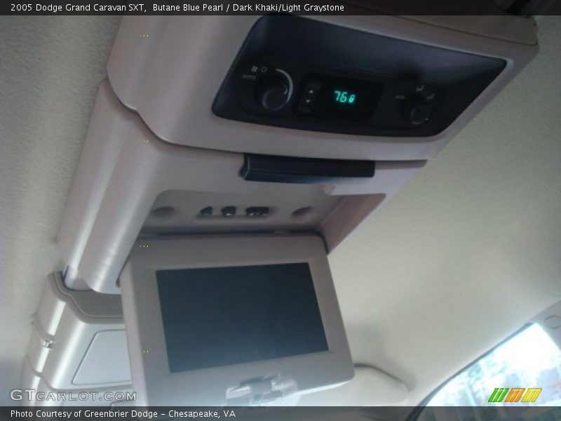 Butane Blue Pearl / Dark Khaki/Light Graystone 2005 Dodge Grand Caravan SXT