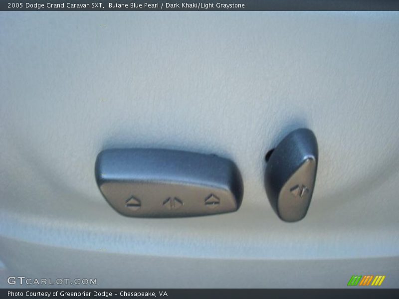 Butane Blue Pearl / Dark Khaki/Light Graystone 2005 Dodge Grand Caravan SXT