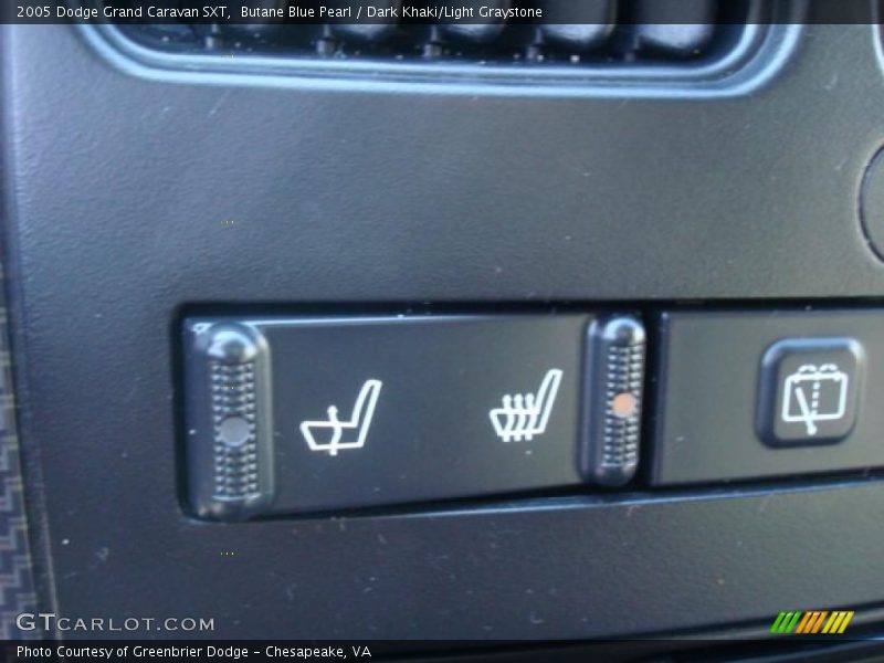Butane Blue Pearl / Dark Khaki/Light Graystone 2005 Dodge Grand Caravan SXT