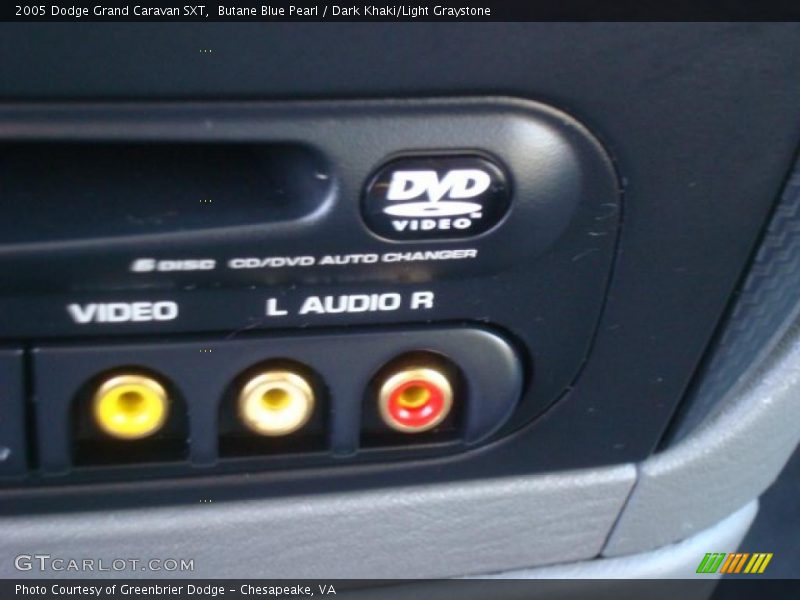 Butane Blue Pearl / Dark Khaki/Light Graystone 2005 Dodge Grand Caravan SXT