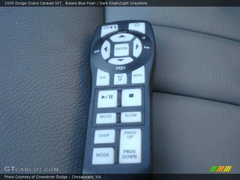Butane Blue Pearl / Dark Khaki/Light Graystone 2005 Dodge Grand Caravan SXT