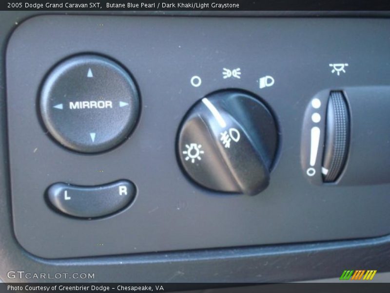 Butane Blue Pearl / Dark Khaki/Light Graystone 2005 Dodge Grand Caravan SXT
