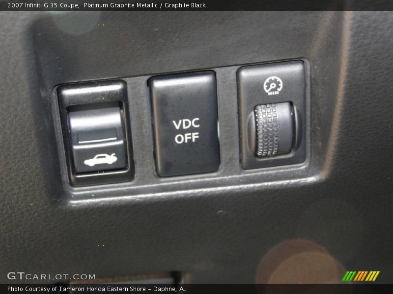 Platinum Graphite Metallic / Graphite Black 2007 Infiniti G 35 Coupe