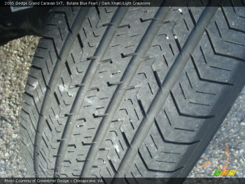 Butane Blue Pearl / Dark Khaki/Light Graystone 2005 Dodge Grand Caravan SXT