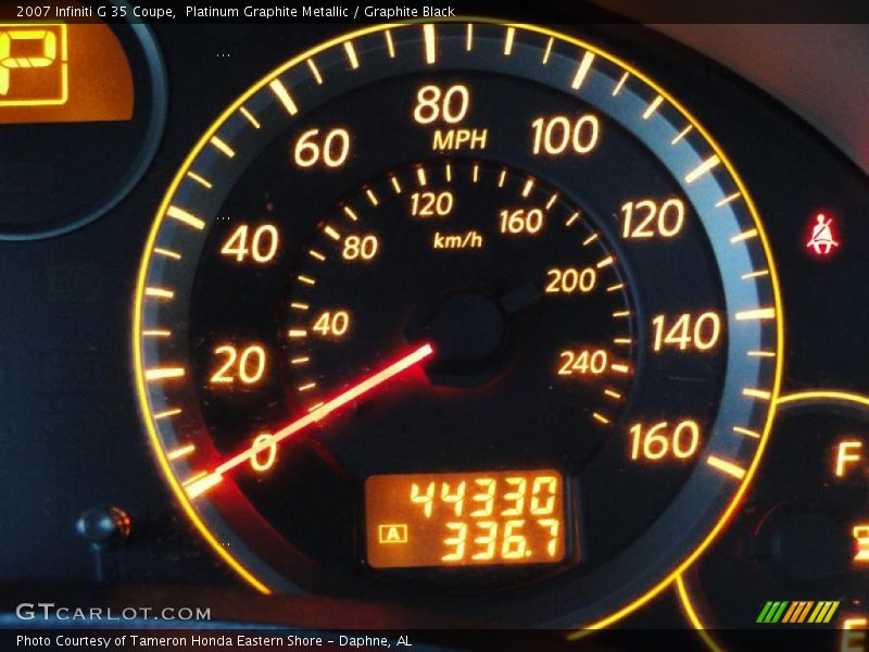 Platinum Graphite Metallic / Graphite Black 2007 Infiniti G 35 Coupe