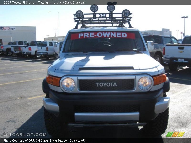 Titanium Metallic / Dark Charcoal 2007 Toyota FJ Cruiser