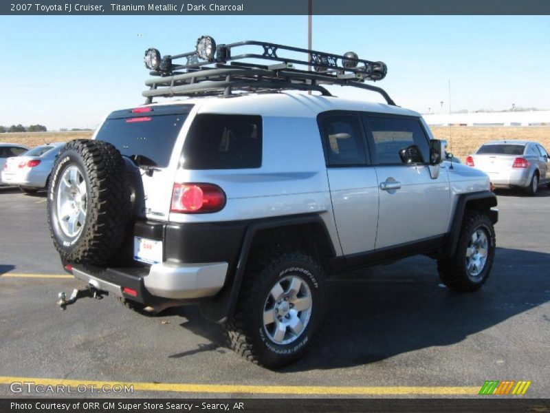 Titanium Metallic / Dark Charcoal 2007 Toyota FJ Cruiser