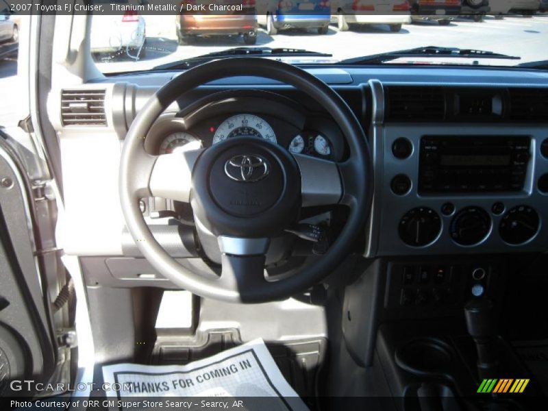 Titanium Metallic / Dark Charcoal 2007 Toyota FJ Cruiser