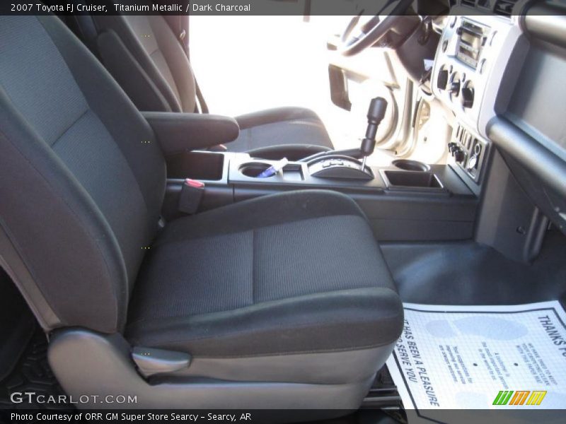 Titanium Metallic / Dark Charcoal 2007 Toyota FJ Cruiser