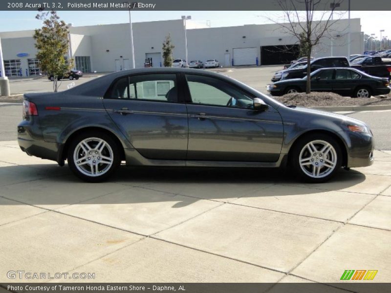 Polished Metal Metallic / Ebony 2008 Acura TL 3.2