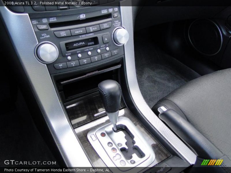 Polished Metal Metallic / Ebony 2008 Acura TL 3.2